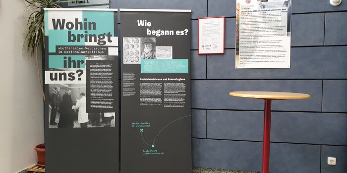 Präsentation der Ausstellung