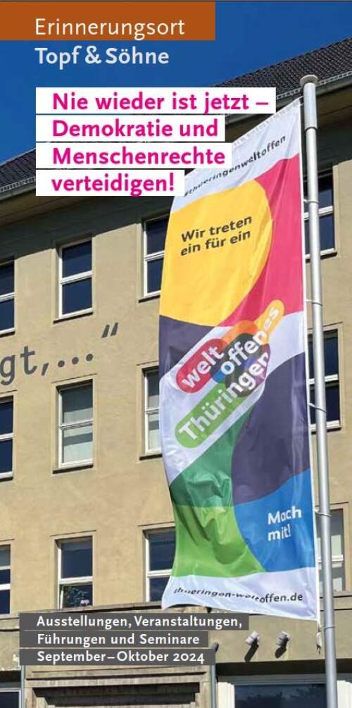 : Programmheft September – Oktober 2024