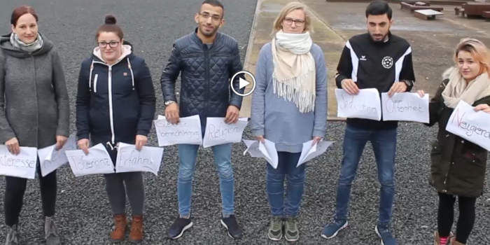 Web dialogue: Response of Anja, Franziska, Laila, Linda, Mohammad, Sliman, Toni, Vanessa